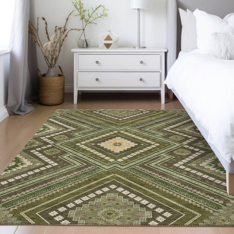 Tapis intérieur / extérieur Chayden Chantille ACN1010, Rectangulaire 8 pi x 10 pi