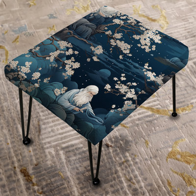 Taoist Wisdom - Chinese Rectangle Ottoman