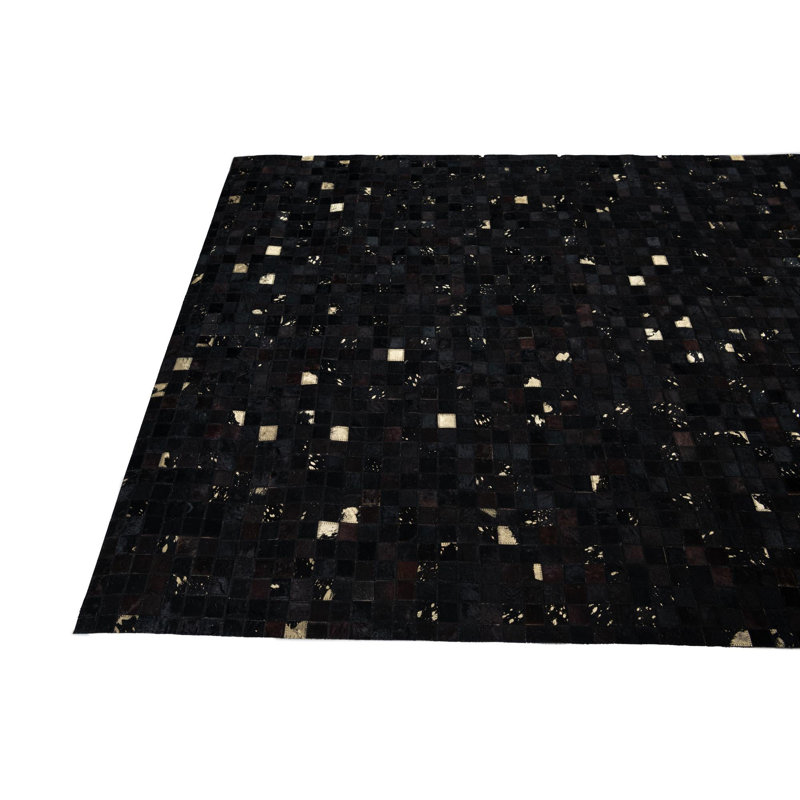Tapis noir Orlowski