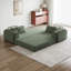 Canapé-lit convertible en chenille avec coussin cylindrique-953595845