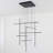 Hamilton 10-Light Modern Chandelier High Ceiling Large Long Pendant for Stairs Hallway Living Room with Remote Control
