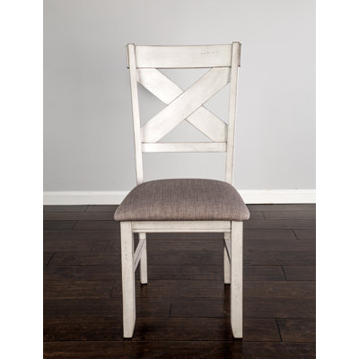 Chaise d'appoint en bois massif Brunet