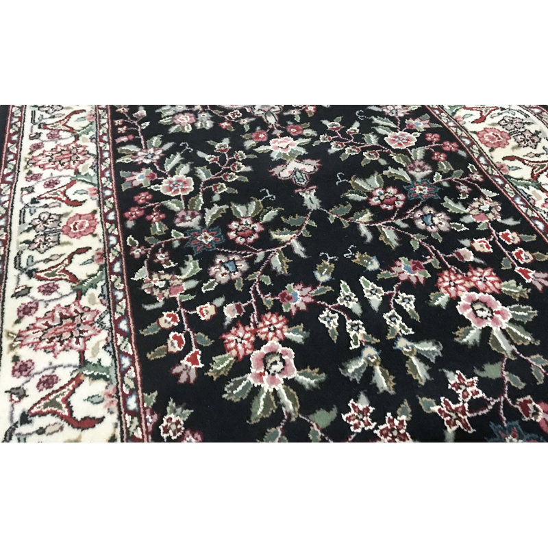 Wool Oriental Area Rug, Runner 2'6" x 14'
