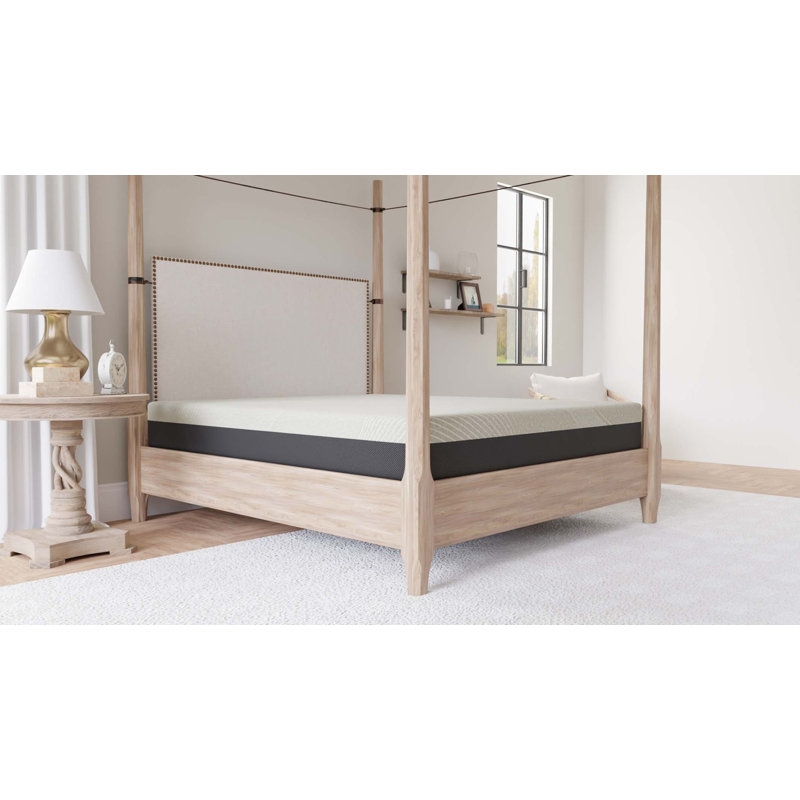 Matelas en mousse viscoélastique gélifiée Omne Sleep, Lit simple