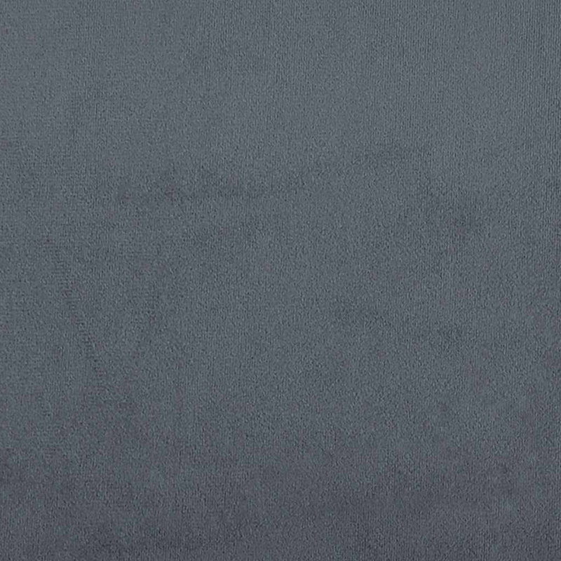 Maecie vidaXL Velvet Platform Bed Frame, No Box Spring Needed/No Mattress , Extra-long Twin, Dark Gray