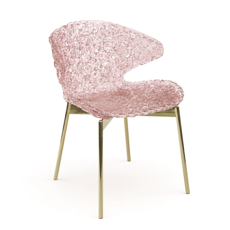 Swan Chair – Iconic Design With Elegant Light Reflection, Pastel Pink