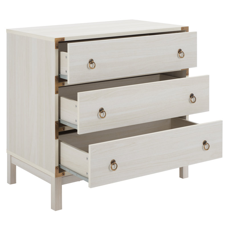 Gerome Accent Chest, Bleached White