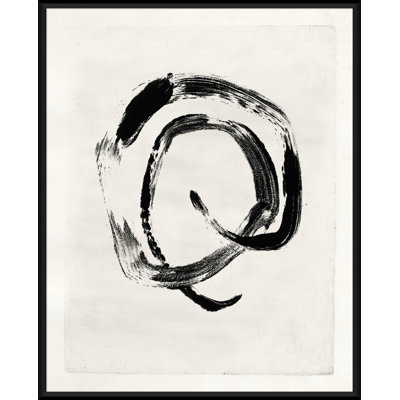 Mid-Century Homage - Peinture encadrée sur papier