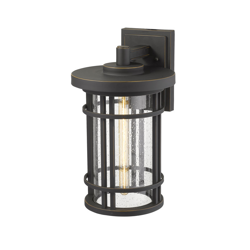 Lanterne murale d'extérieur Landry, Bronze huilé, H 16,75 po x l 10 po x P 11,25 po