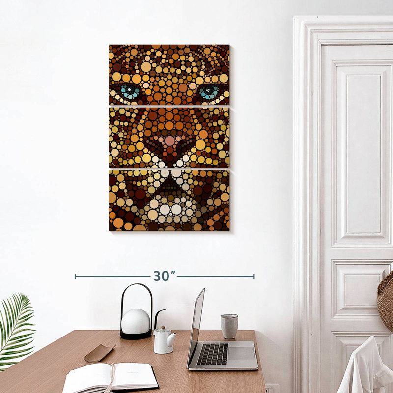 Brampt Digital Leopard, 32" H x 20" W
