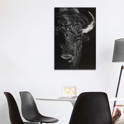 Black Glimpse I 1 Piece Wrapped Canvas Wall Art