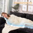 Mavretta 120.1" L Shape Sofa Luxury Couch with Ottoman Soft Chenille Upholstered-820615728