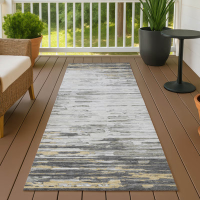 Machine Washable Indoor/Outdoor Chantille ACN2767 Modern Rug