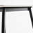 1.6M Modern Stone Rectangular Dining Table With Reinforced Metal Base For Home Use-201335291