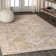 Peregrine Ornate Geometric Medallion Gray Rug