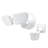 2 - Head LED Hardwired Outdoor Security Outdoor Security Flood Light with Motion Sensor