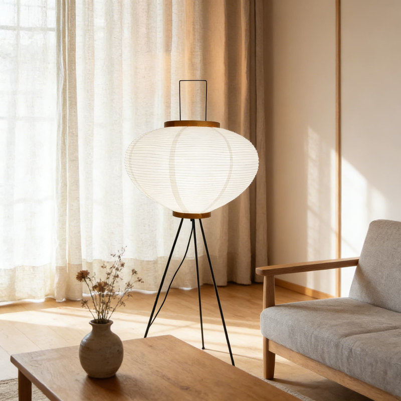 Lampe sur pied Noguchi Akari