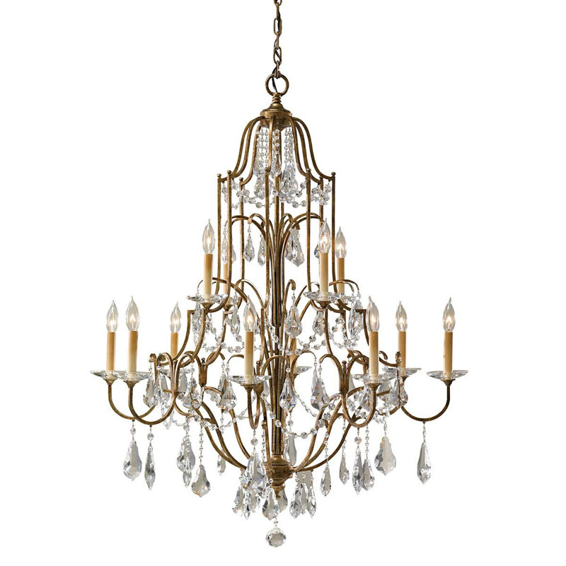 Carnanreagh 12 - Light Candle Style Chandelier