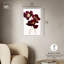 Art mural sur toile Art Remedy Wine Flowers 1 pièce 57114-99483910-99483920