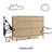 Horizon 6 Drawer Double Dresser-98239717