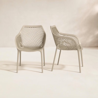 Farrah Stackable Patio Armchair