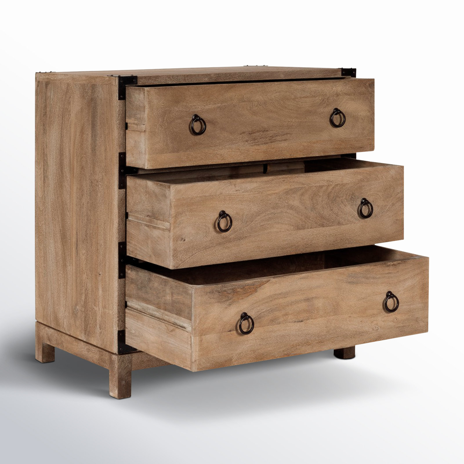 Aerial Accent Chest, Light Brown