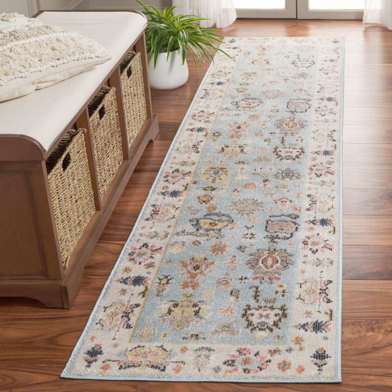 Tapis oriental Frieda Performance, Tapis de couloir 2 pi 2 po x 9 pi