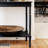 Retro solid wood entrance table