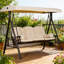 Balancelle de patio 3 places