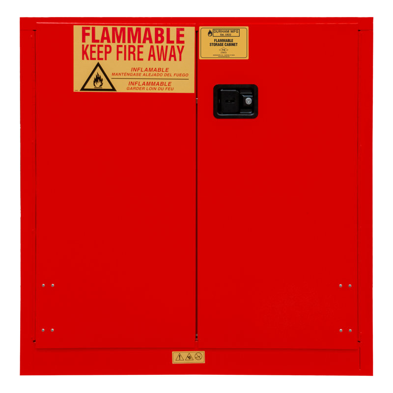 Cabinet de rangement inflammable saxicola, Manuel