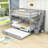 Igon Kids Full Over Full Bunk Bed with Trundle-1996895961