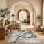 Tapis abstrait lavable pour salon, chambre à coucher et buanderie-130611855-130665583