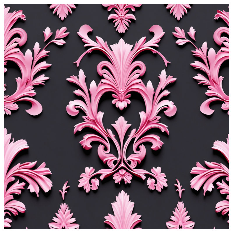 Housses de couette florales roses, Queen
