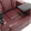Fauteuil inclinable de 35 po avec accoudoirs individuels et support pour téléphone-1787200285