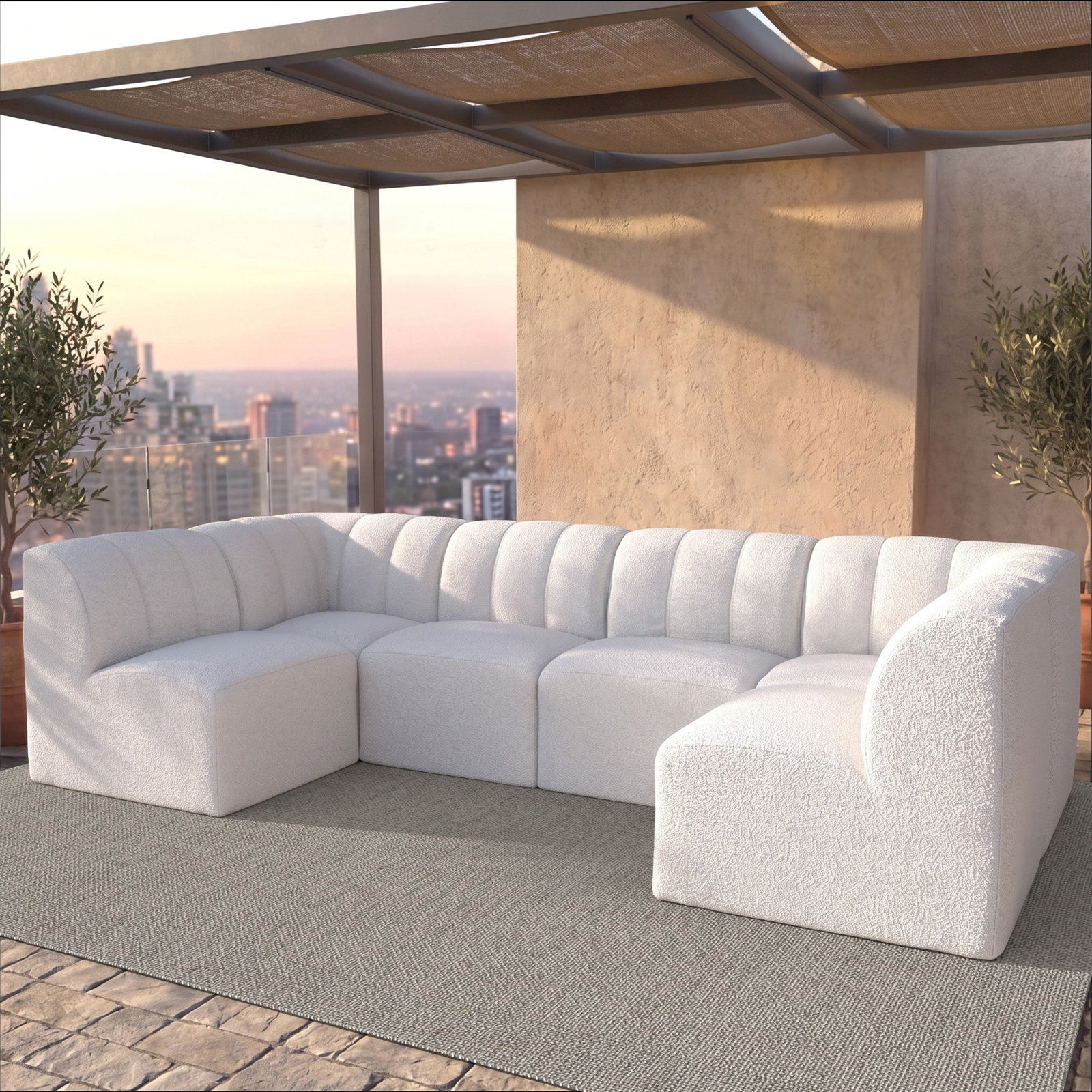 Praia 124" Sunbrella® Patio Sectional