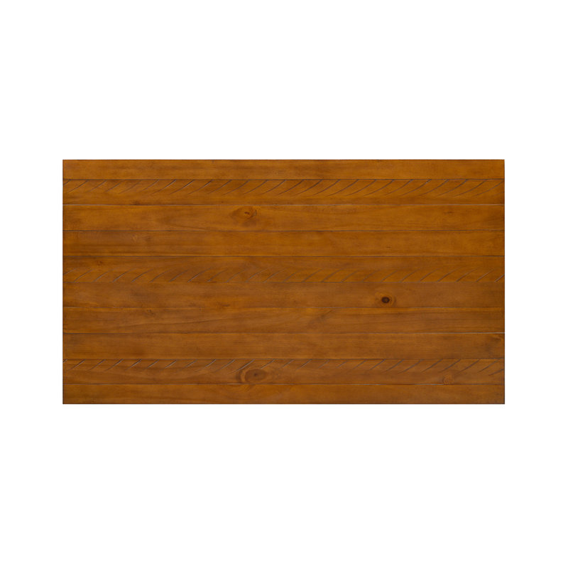 Table basse en bois de pin massif 42 po