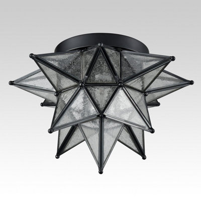Overturf Glass Flush Mount