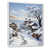 Cadre flottant blanc