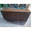 Buffet 63 po en noyer avec rangement