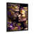 Impression noire sur toile encadrée sélectionné