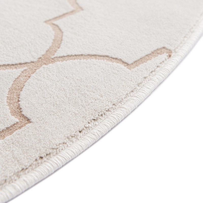 Teydgha Jill Zarin Lincoln Center Uptown Rug, Round 3'3"