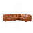 Leather L-Shaped Sectional