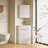  26" Corner Bathroom Sink Vanity for Small Space