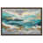 Cadre en toile noyer