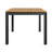 Hold Tight Rectangular Metal Outdoor Dining Table , 76'' in. W 30'' in. D-110989377