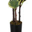 Vase élégant en aluminium à stries argentées, léger et durable pour un décor moderne-783821782