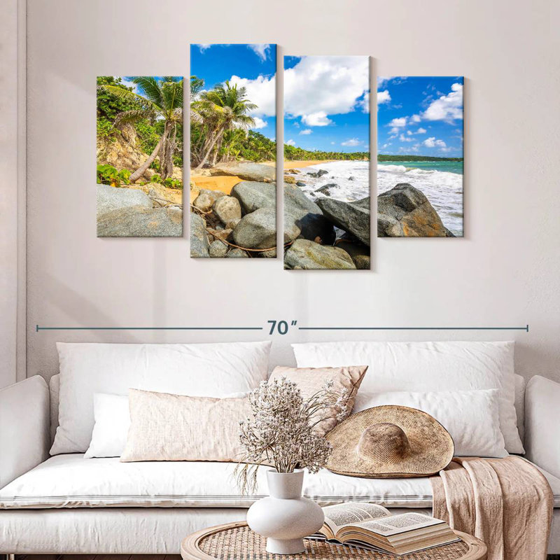 Plage de flamenco Nicci Rocky, H 32 po x l 52 po