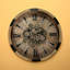 Solid + Manufactured Wood Wall Clock