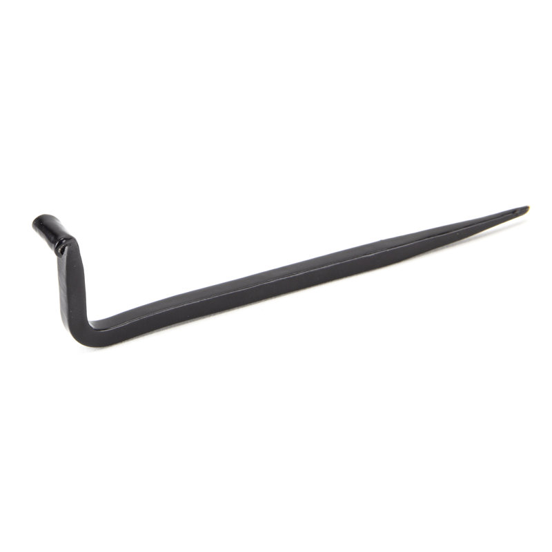 L Hooks Steel Wall Wall Hook, Black 