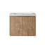 Meuble-lavabo de 36 po avec lavabo, fixation murale, porte à fermeture en douceur, lavabo moderne avec beaucoup d'options de rangement-639577583
